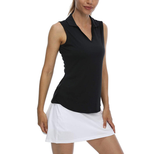 Camisetas de Polo de Golf Ajustadas Más Vendidas, Cómodas y Ajustadas para Entrenamiento, Gimnasio y Deportes al Aire Libre, Chalecos de Golf sin Mangas para Mujer - Product Image 3