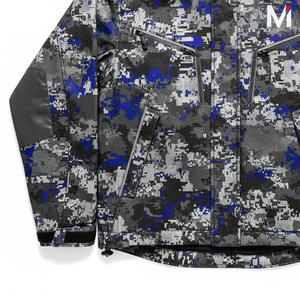 High Performance Hunting <b>Jacket</b> Moisture Wicking Fabric Silent Camo Pattern Reinforced Stitching Winter Outdoor Apparel - Product Image 2