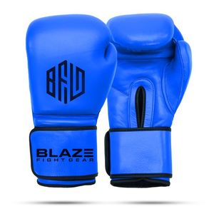 Guantes de Boxeo OEM al por Mayor, de Cuero Genuino, para Entrenamiento y Sparring de Muay Thai, Kickboxing y MMA, con Soporte Reforzado para la Muñeca - Product Image 1