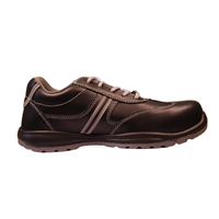 Chaussures de sécurité industrielles AOXIANG en cuir véritable avec embout en acier composite, légères, antidérapantes, semelle extérieure en PU, pour le travail et la construction, automne