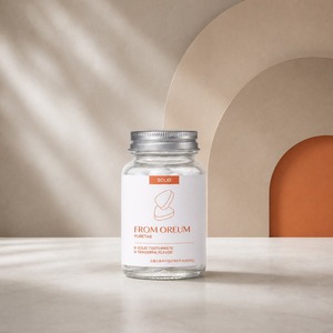 [FROM OREUM] Comprimés de soin buccal à la mandarine de Jeju, 60 comprimés, dentifrice solide pour usage quotidien à domicile - Product Image 2