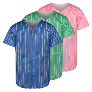 Maillot de baseball en tissu doux, dernier design, 100 % polyester, maillot de baseball pour équipe, maillot de baseball - Product Image 3