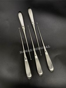 Cureta Ósea Volkmann de 23 cm y 0,2 mm, Cureta Ortopédica Quirúrgica de Acero Inoxidable, Instrumento Médico - Product Image 6