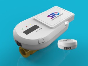 STO ST-WL9 <b>Smart</b> Water Meter Wireless Flow Sensor with LCD Display Leak Detection <b>UK</b> <b>Plug</b> - Product Image 1