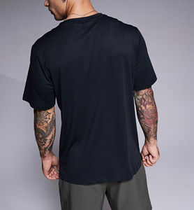 Vêtements décontractés OEM/ODM, ensemble 2 pièces uni pour homme, 100% coton, imprimé, écologique, séchage rapide, respirant, vêtements de sport d'été, entraînement - Product Image 6