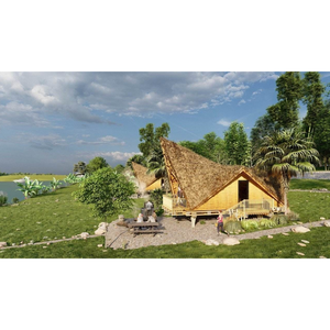บ้านสำเร็จรูปดีไซน์ทันสมัยคุณภาพสูง โรงเรือนเพาะชำสำเร็จรูปเวียดนาม HN01 40HC อาคารสำเร็จรูปอุตสาหกรรม รับประกัน 3 ปี - Product Image 3