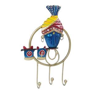 Artistic Krishna Ji Theme Decor – Handcrafted Krishna Wall Decor Divine Home Decoration for Peaceful Ambience - Product Image 3