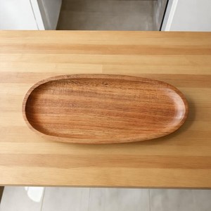 Decorative Wooden Serving <b>Platter</b> for Home Dining and Table Decor - Product Image 1