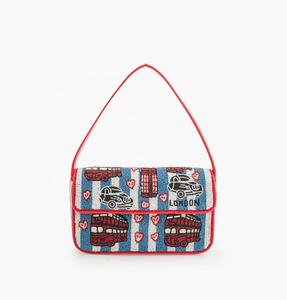 Indian <b>Women's</b> Bohemian Style Designer Handmade Zodiac Beaded Durable Cotton Clutch Messenger <b>Bags</b> Evening Shopping Party <b>bags</b> - Product Image 5