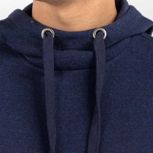 Best Supplier <b>Top</b> Selling Durable High Quality Men's Hoodies Custom Made Embroidered Latest Design <b>Navy</b> Blue Autumn - Product Image 6