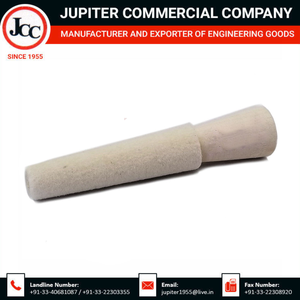 ล้อขัดสำหรับเครื่องเพชรพลอยและโลหะขัดเงามาตรฐาน CE สีขาวแหวนขนสัตว์แบบพรีเมี่ยม - Product Image 5