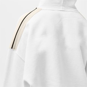 Wholesale Printed 100% Cotton Fleece Women's Hoodies High Quality Casual Streetwear Crop <b>Top</b> Front Logo Hooded Crop <b>Top</b> Hoodie - Product Image 5