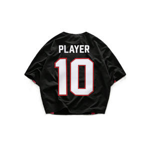 เสื้อฟุตบอลอเมริกันตาข่ายสำหรับผู้หญิง พิมพ์ลายแบบ Sublimation เต็มตัว  พร้อมสกรีนชื่อและหมายเลขตามสั่ง ผลิตจากโพลีเอสเตอร์ สำหรับทีม  รับผลิตแบบ OEM และ Private Label จำนวนมาก - Product Image 3