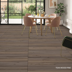 กระเบื้องพอร์ซเลนอินฟินิตี้แมทท์ ขนาด 600x1200 มม. กระเบื้องปูพื้นและผนังขนาดใหญ่ สำหรับตกแต่งภายในบ้านและอาคารพาณิชย์สมัยใหม่ - Product Image 1