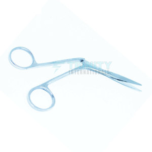 Ciseaux ORL de conception avancée à pointe courbée pour un contrôle précis et une coupe nette, pour la pratique quotidienne - Product Image 2