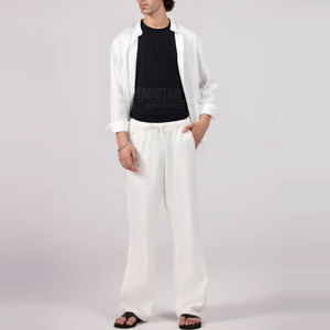 Hot Sale Men Co-Ord <b>Set</b> Breathable Summer Casual Solid Fleece High Quality Outdoor Use - Product Image 1