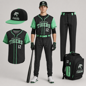 Camisetas de Béisbol Personalizadas de Alta Calidad al por Mayor, Camisetas de Moda con Logotipos de Patrocinadores, Uniformes de Béisbol de Tendencia, Tela de Secado Rápido - Product Image 1