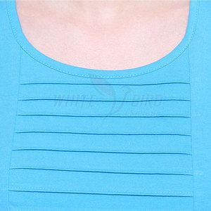 Camiseta de Mujer de Alta Calidad con Tela de Mezcla de Algodón, Costuras Duraderas y Sensación Ligera para Actividades Diarias - Product Image 5