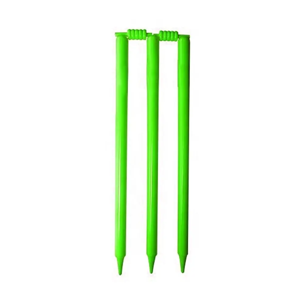 Incisioni in legno di Cricket colore marrone naturale Set di tre con due barre | Tronchi di vimini di Cricket in legno con barre