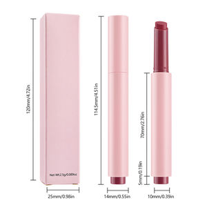 Private Label Push-Up <b>Lipstick</b> Long Lasting Velvet Lip Color Waterproof High Pigment <b>Moisturizing</b> <b>Lipstick</b> Custom - Product Image 6