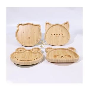 Plateau pour enfant en bambou fait main, écologique, naturel, pour bébé, pour le marché de gros mondial - Product Image 4