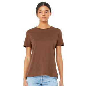 T-shirt en coton doux pour femmes, décontracté, été, quotidien, confortable, vêtements streetwear - Product Image 1