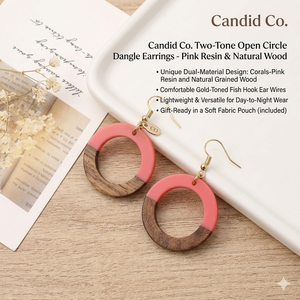Trendy Fashion <b>Huggie</b> Earrings Long Water Drop Wood Resin <b>Silver</b> Plated Women's Jewelry Accessories - Product Image 1