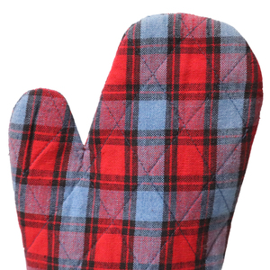 Guantes de horno con diseño a cuadros, 100% algodón orgánico, guante de horno más vendido a un precio asequible. Proveedor en India. - Product Image 2