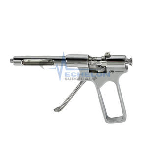 Jeringa Dental Manual de Acero Inoxidable, Pistola Intraligamentaria de 1.8 ml, Cartucho Métrico, Pistola de Inyección, Certificación CE - Product Image 2