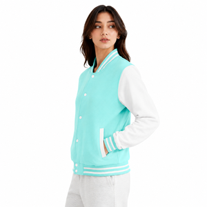 Veste universitaire moderne pour femmes offrant un confort doux, un style tendance et une coupe polyvalente pour le streetwear, les tenues décontractées et l'usage quotidien. - Product Image 4