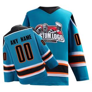 Maillots de hockey à manches longues avec logo personnalisé, fabriqués directement en usine - Product Image 3