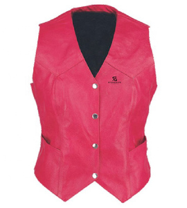 Women Genuine <b>Leather</b> Motorcycle <b>Vest</b> Vintage <b>Biker</b> Style Slim Fit Sleeveless Outerwear Waterproof Windproof Casual 2026 - Product Image 1