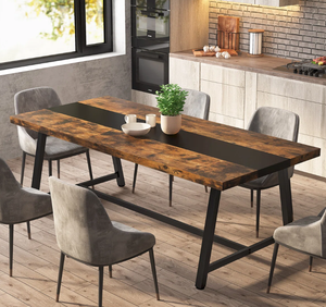Muebles Modernos para Comedor, Juego de Mesa de Restaurante, Mesa de Comedor Redonda Extensible de Madera y Juego de Sillas, Directo de la India - Product Image 4