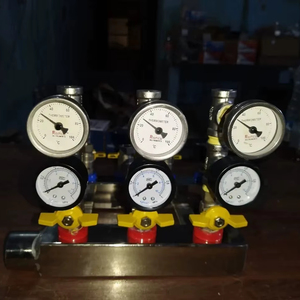 Système de surveillance du débit d'eau Dubey International 10 en 1, manomètre de pression et de température, antirouille, 15 kg, utilisation facile - Product Image 1