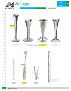 Instrumentos Quirúrgicos de Diagnóstico de Acero Inoxidable de Grado Profesional A-1 VERITAS para Examen, Inspección y Uso Médico General - Product Image 2
