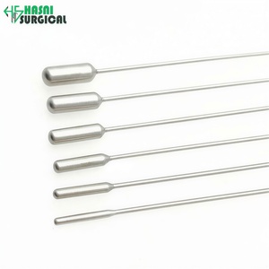 ชุดเครื่องมือผ่าตัดประสาทสัมผัสแบบสแตนเลส OEM Manual Vascular Dilator ขนาด 21 ซม. 0.5 มม.-4.0 มม. - Product Image 3