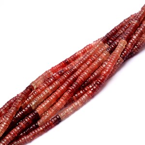 Cuentas Heishi lisas de labradorita AAA+ de 5mm-6mm, piedras preciosas semipreciosas naturales raras de andesina, cuentas espaciadoras tipo rondelle para joyería - Product Image 2