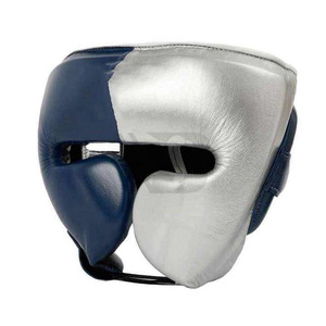 Custom Logo With Genuine Leather <b>Boxing</b> <b>Set</b> Training And <b>Sparring</b> Gloves Head Guard & Groin Guard - Product Image 6