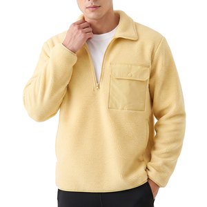 Vestes polaires personnalisées pour hommes, fermeture éclair intégrale, col rabattable, veste d'hiver pour extérieur, manteau polaire zippé pour femmes - Product Image 6