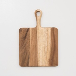 Tabla de Cortar Rectangular Multifuncional de Madera de Mango Natural con Asa, Duradera, 1.3 cm de Grosor, Utensilios de Cocina, Decoración del Hogar, Precio Directo de Fábrica - Product Image 1