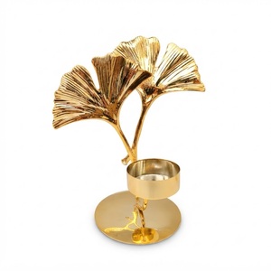 Luxurious Rose Gold Metal <b>Tea</b> Light Holder Set Intricate Geometric Cut-out Design Copper Votive Candle <b>Stands</b> For Modern Home - Product Image 6