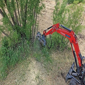 High Performance for Mini Excavator Crawler Type Forestry Mulcher Engine Motor for Clearing <b>Vegetation</b> Land Excavating - Product Image 1