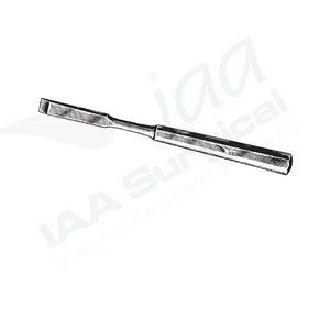 Cincel Quirúrgico para Huesos Bruns de 19 cm, Instrumento Ortopédico Manual, Clase I, Certificado CE ISO13485 - Product Image 6