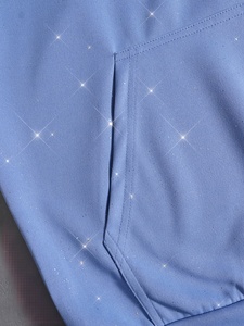 Sudadera con capucha premium extragrande con estampado de estrella de diamantes de imitación negros, de algodón grueso y forro polar, estilo casual urbano para hombre - Product Image 6