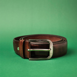 Ceinture en cuir véritable à bas prix, prix de gros, fabriquée au Pakistan, ceinture en cuir de vachette pour hommes, ceintures en cuir véritable du Pakistan - Product Image 2