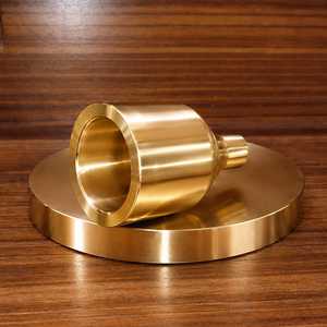 Modern <b>Brass</b> <b>Candlestick</b> Holder Set of 3 Tiered Design Home Decoration Durable Metal Candle Holders - Product Image 4