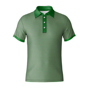 Polos de golf personalizados de alto rendimiento con sublimación completa y logotipo bordado, camisetas de golf para uniformes de equipo, venta directa de fábrica para clubes. - Product Image 3