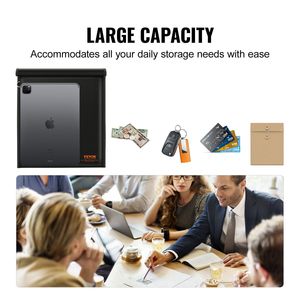 Set di Borse Faraday Impermeabili 16.9 X 15 Pollici, Portaoggetti Ignifugo per Blocco Segnale, per Laptop e Chiavi dell'Auto - Product Image 4