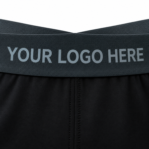 Calzoncillos Bóxer para Hombre, 100% Algodón, Suaves y Elásticos, Cintura Elástica con Logotipo, Ajuste Cómodo, Marca Privada Personalizada - Product Image 4