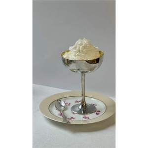Tazón de Helado de Metal Plateado Ecológico, Pulido, de Lujo, Resistente y Ligero, Apto para Congelador y Lavavajillas - Product Image 5